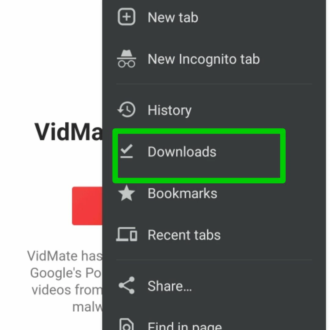 ভিটমেট ওপেন করুণ।